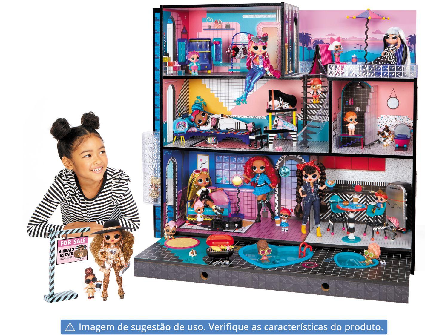 Casinha de Boneca Casa da LOL Surprise OMG Surprise House 8968 Candide