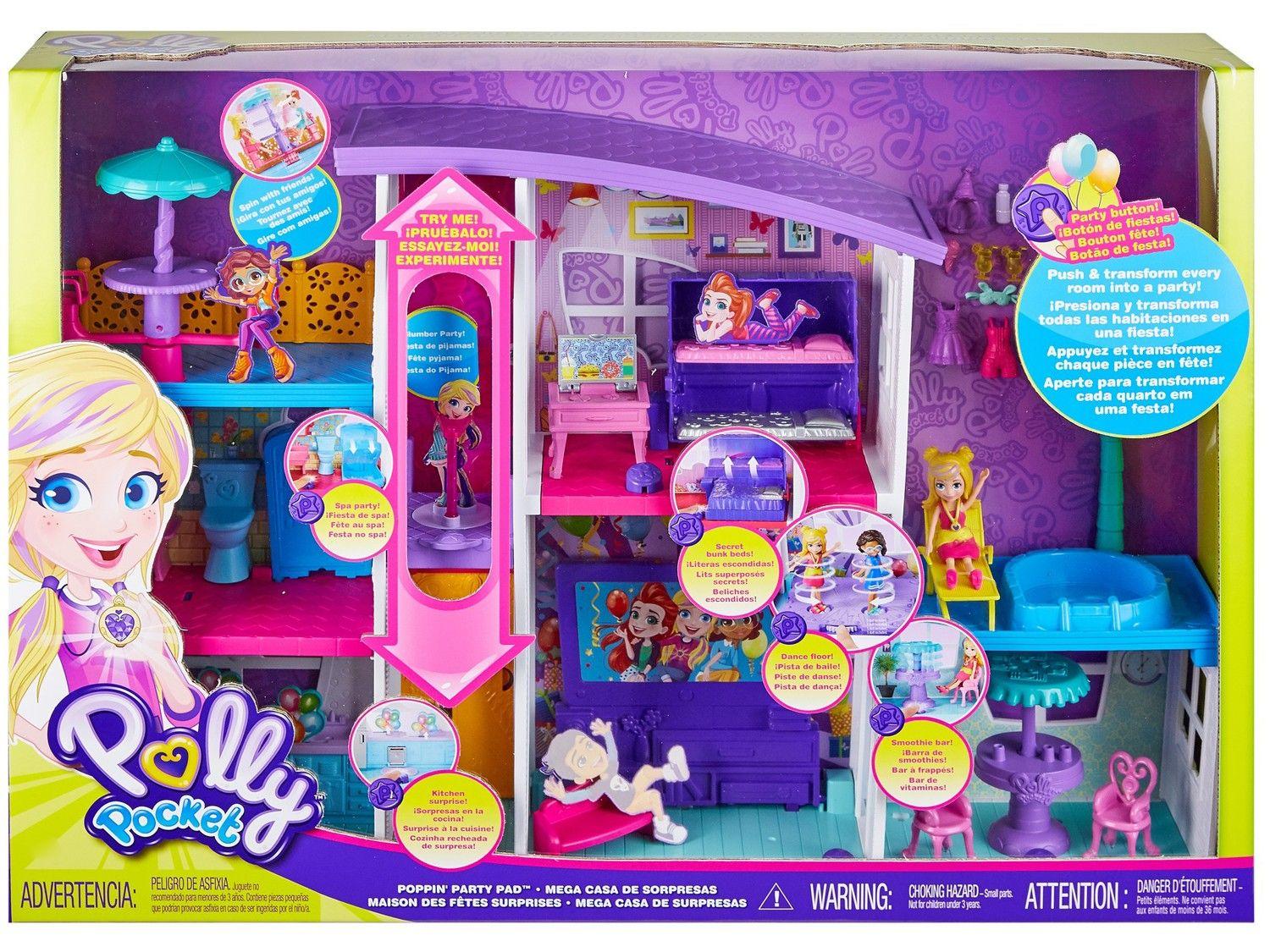 De Sorpresas Ripley Casa Polly Pocket Shimmer MuÃ±ecas Polly