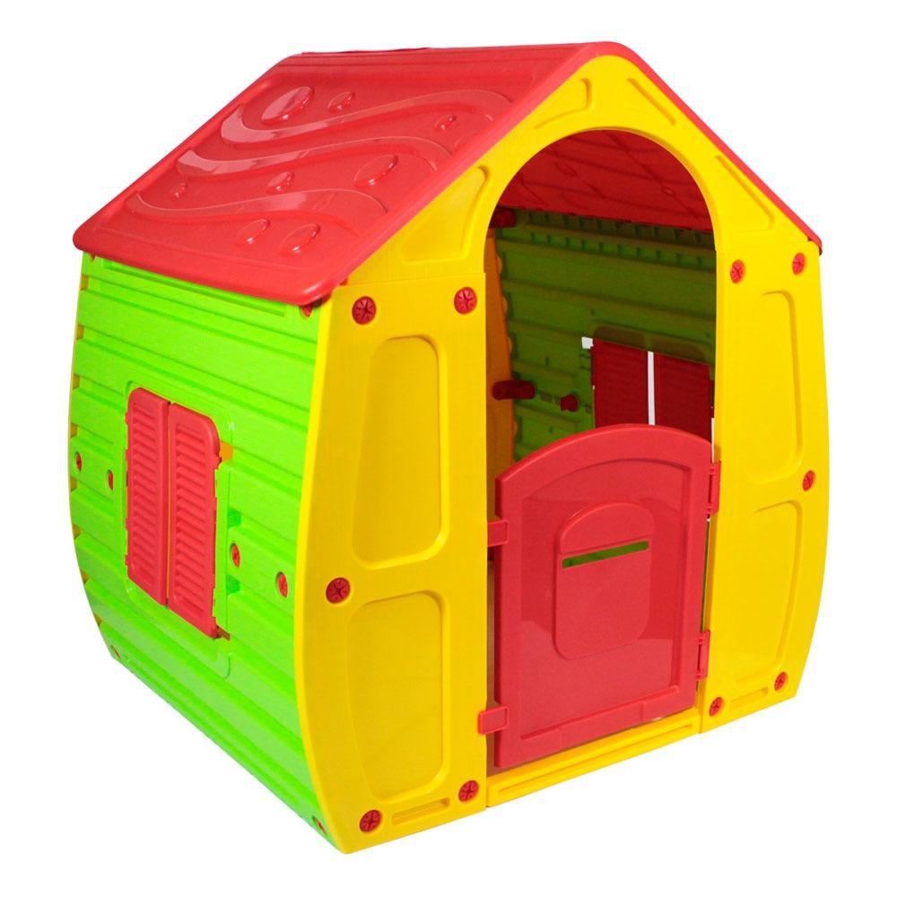 Casinha de Brinquedo Magical Infantil Portatil Bel Brink - Amarela ...