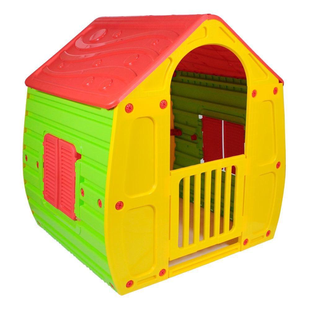 Casinha de Brinquedo Magical Infantil Portatil Bel Brink - Amarela ...