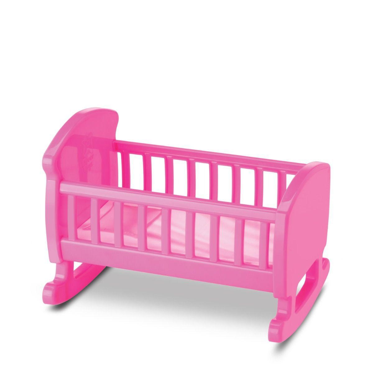 Casinha Little Dolls 1 Boneca + 6 Acessórios Divertoys Bonecas