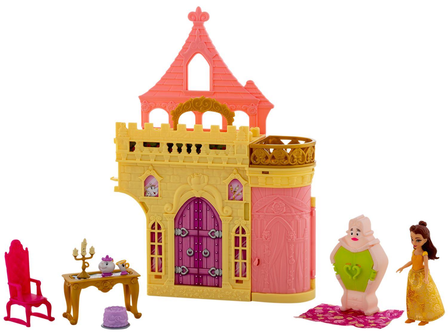 Castelo Disney Princesa Bela Empilhável Mattel