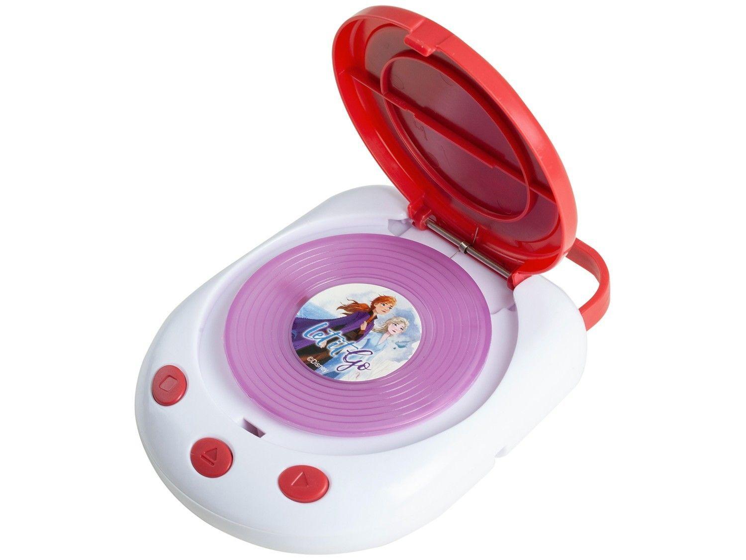 CD Player Frozen Candide com 3 Discos