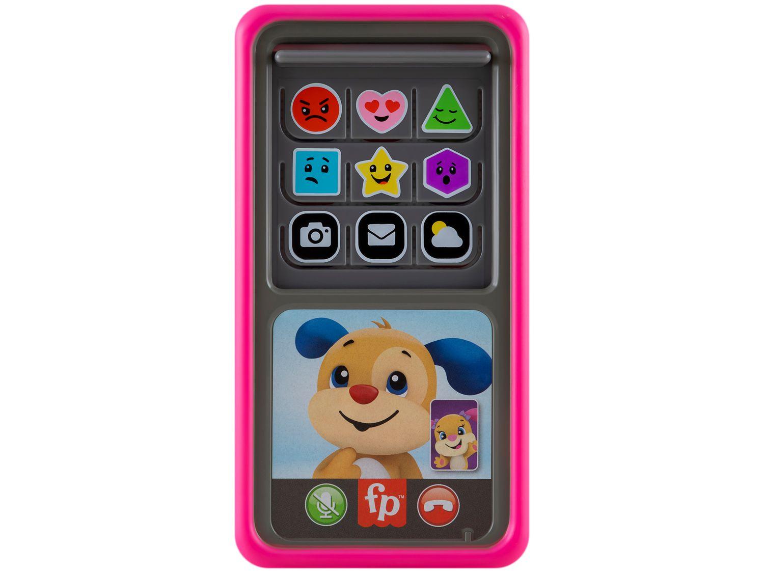 Celular de Brinquedo Fisher-Price Deluxe Emite Som