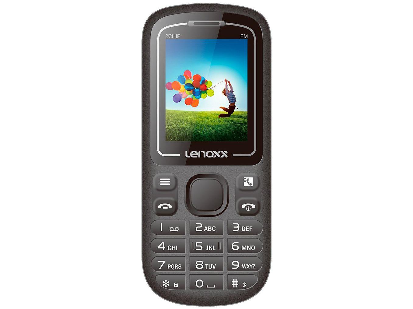 Celular Simples Lenoxx CX904_PV 2G Dual Chip 32MB Desbloqueado