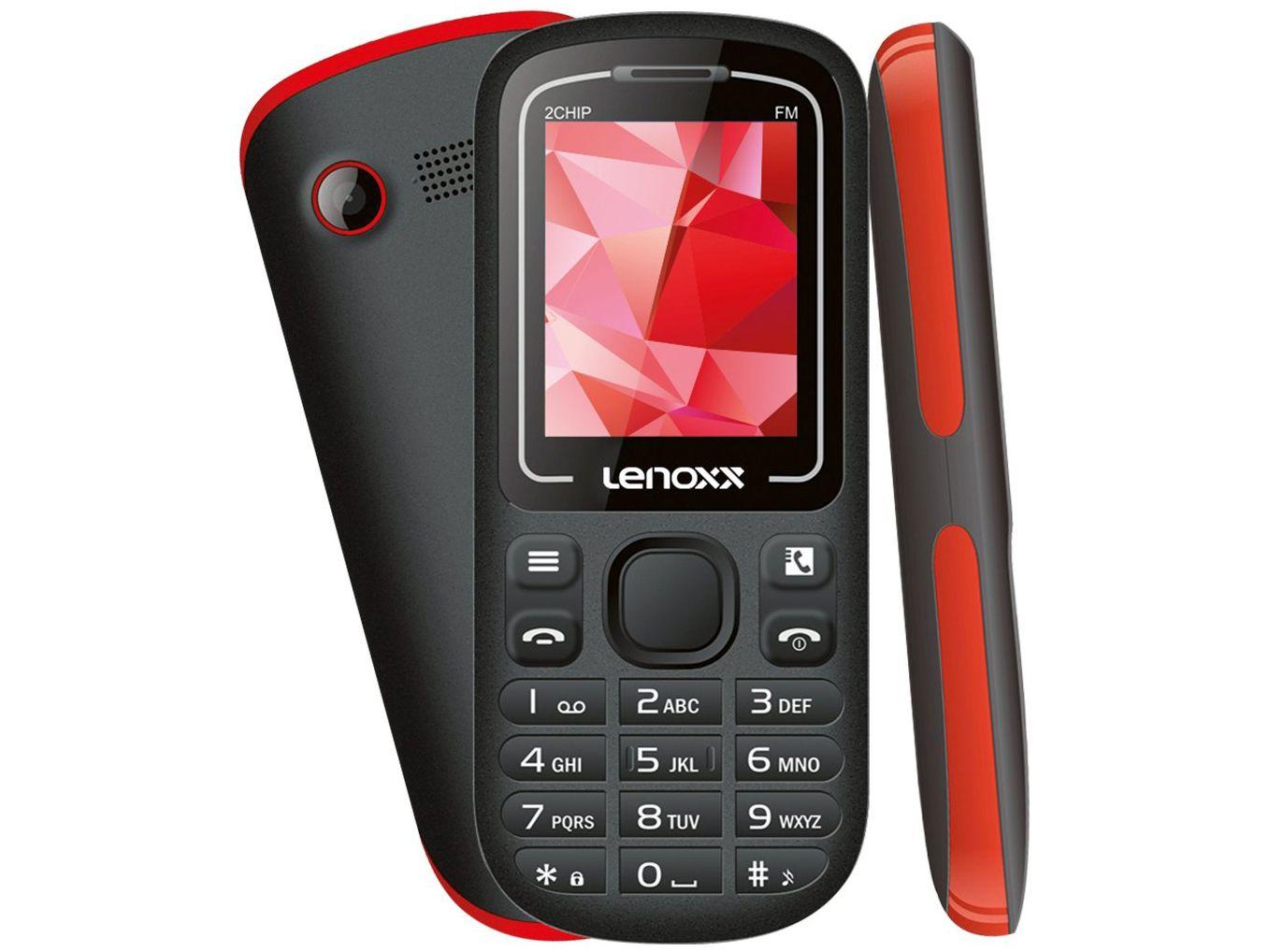 Celular Simples Lenoxx CX904_PV 2G Dual Chip 32MB Desbloqueado
