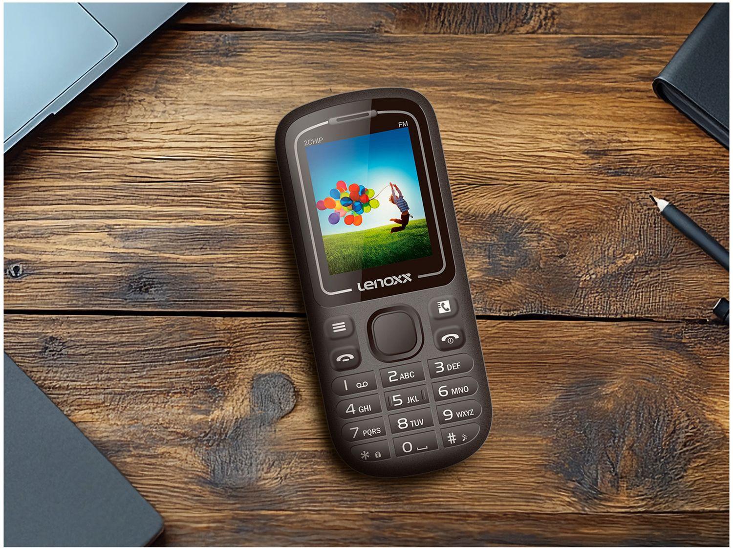Celular Simples Lenoxx CX904_PV 2G Dual Chip 32MB Desbloqueado