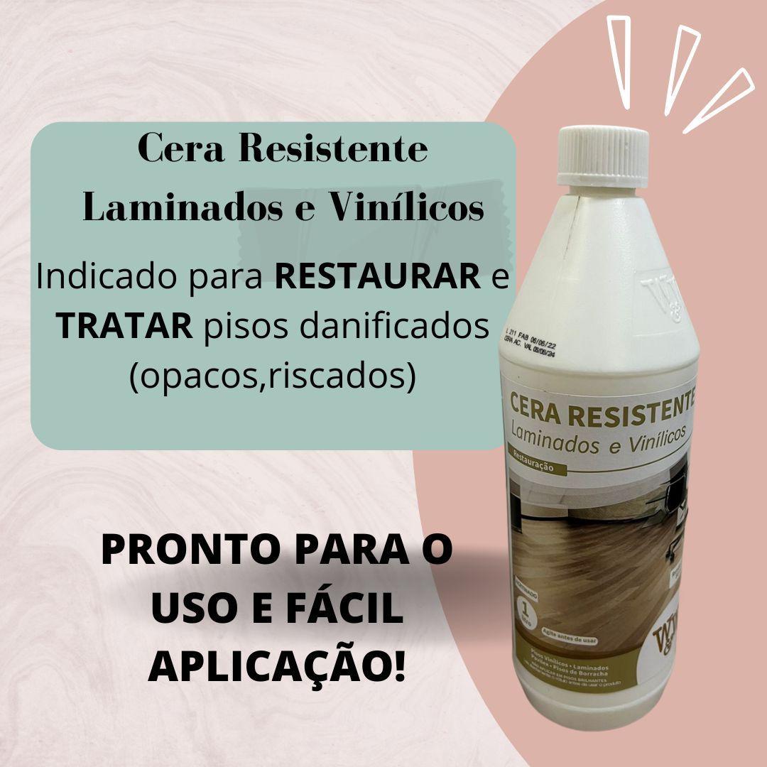 Imagem de Cera Acetinada W&w Restauração Piso Laminado 1 litro