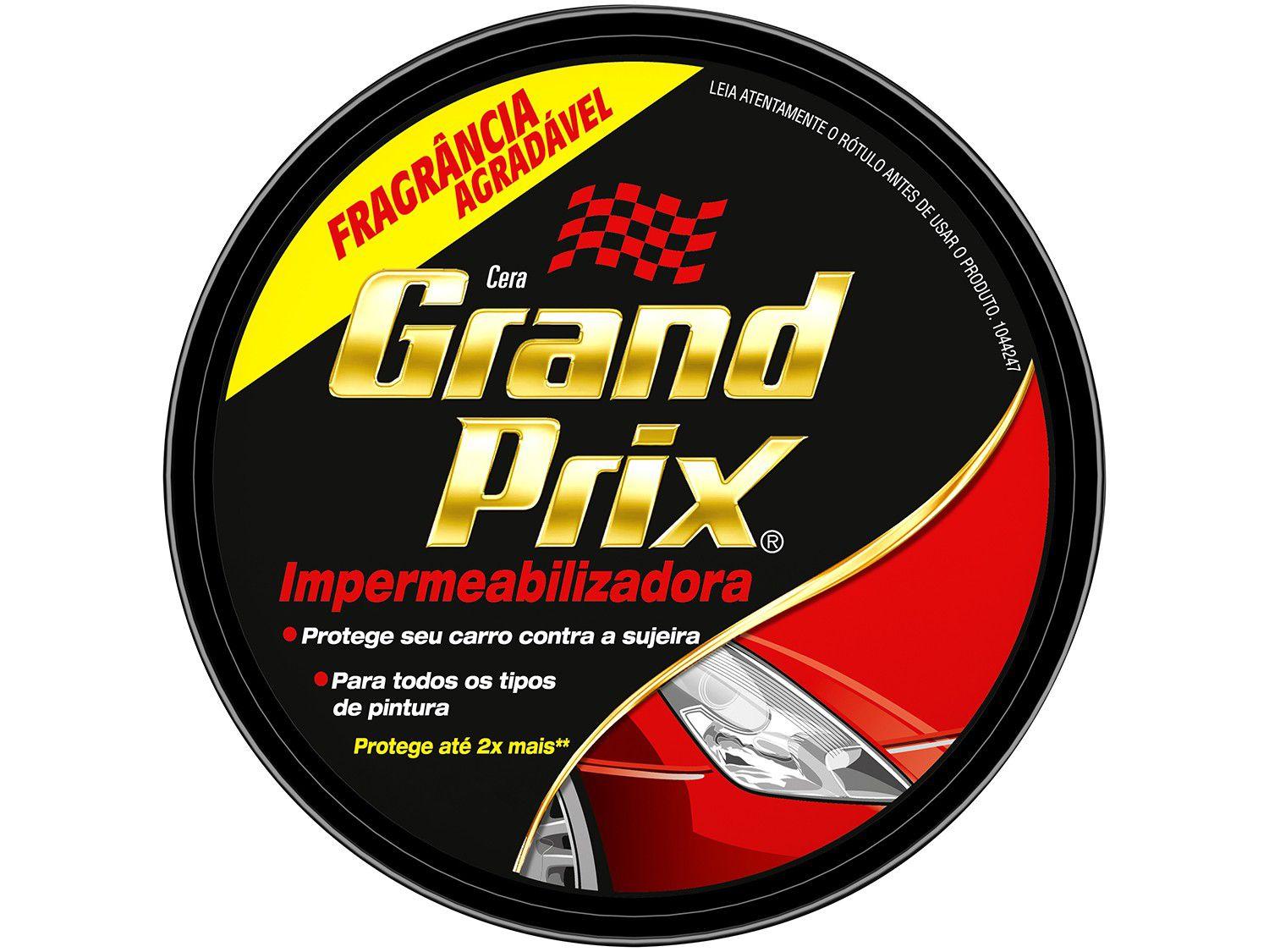 Cera Automotiva em Pasta Grand Prix - Impermeabilizadora 200gr - Cera ...