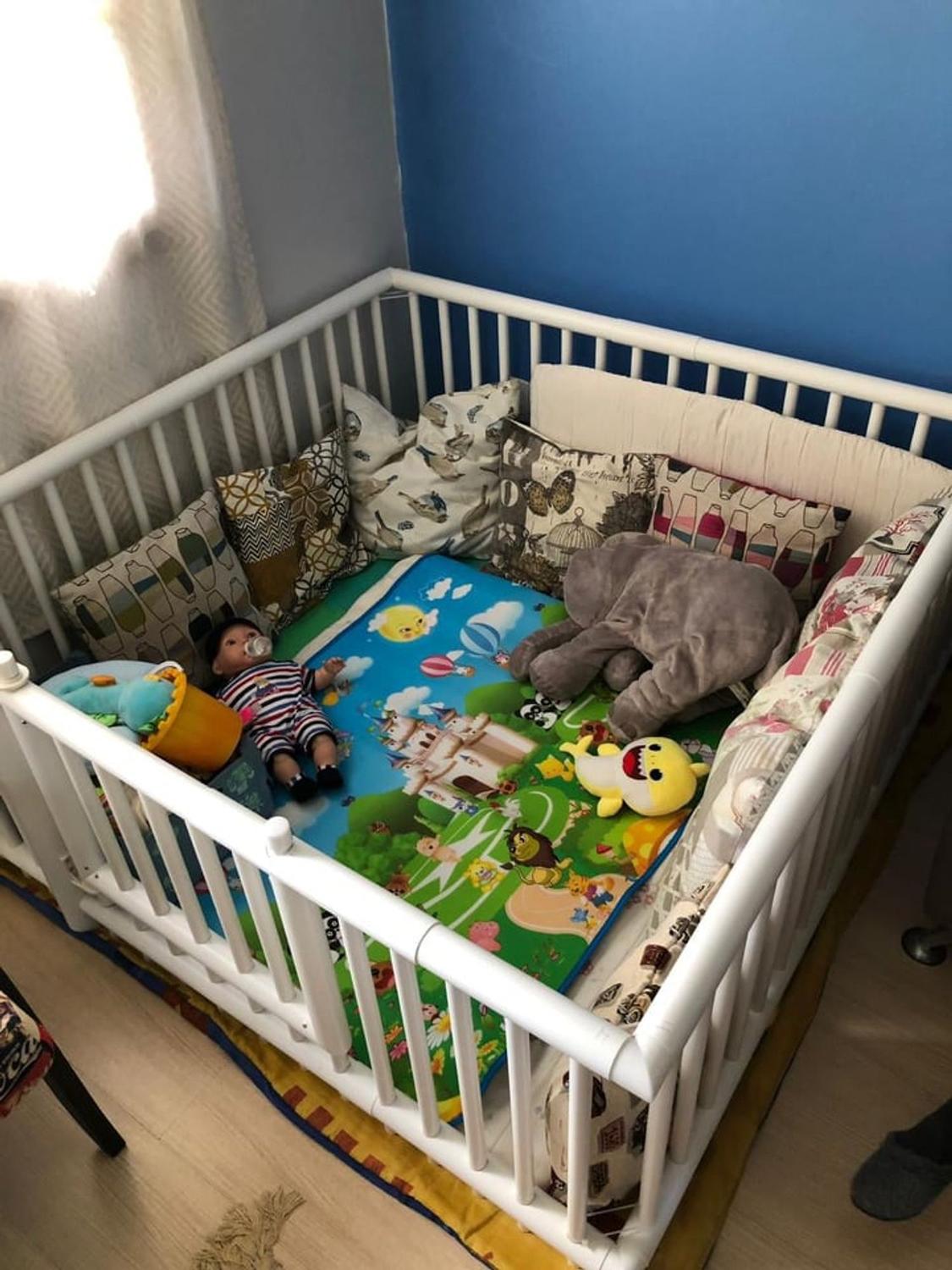 Cercado para criança em PVC - Pevecerca - Cercadinho / Chiqueirinho para  Bebê - Magazine Luiza