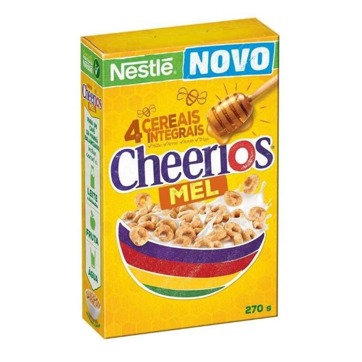Cereal Matinal Cheerios Mel 270g - Nestlé - Cereal Matinal - Magazine Luiza