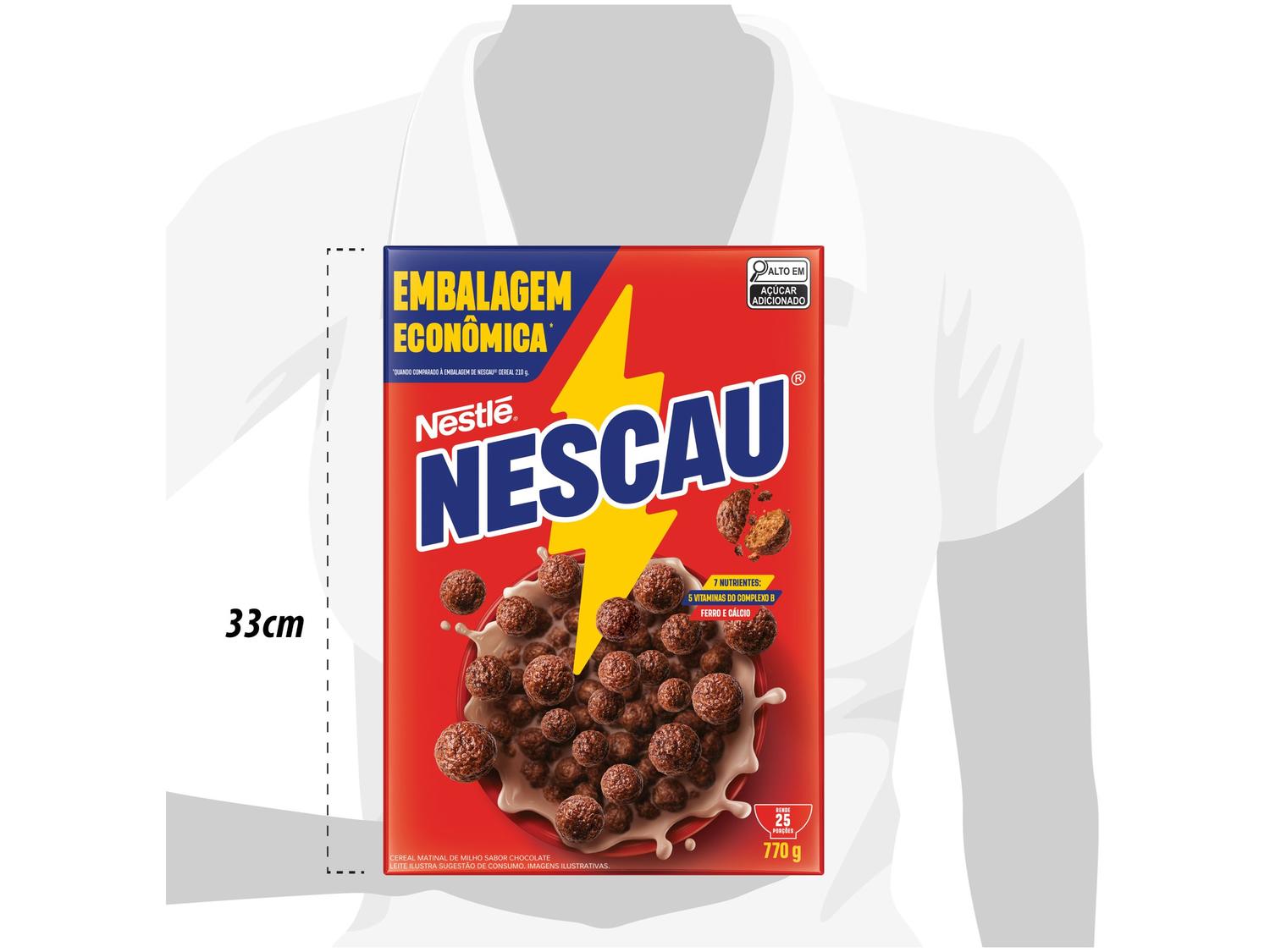 Cereal Matinal Chocolate Nescau 770g