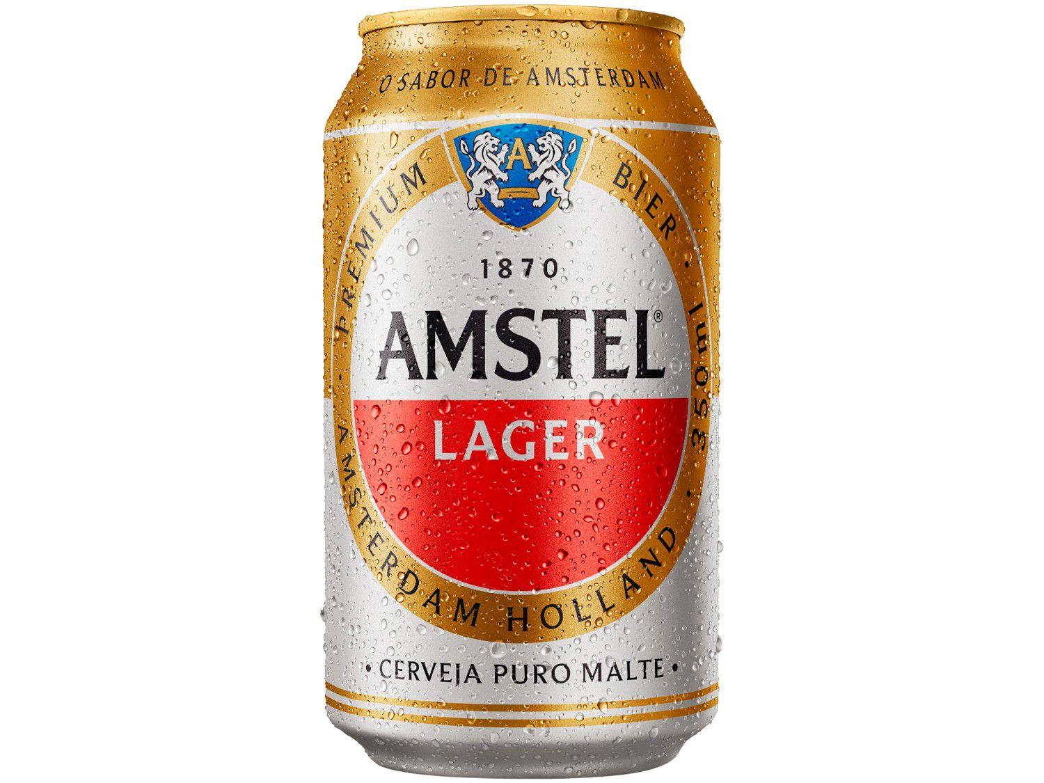 Cerveja Amstel Puro Malte Pilsen