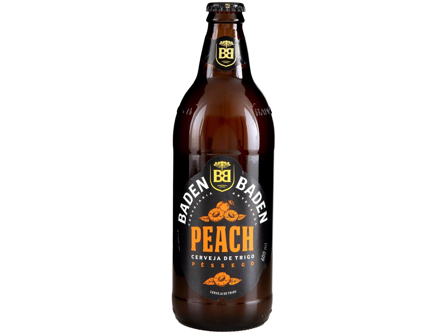 Cerveja Baden Baden Peach Golden Ale Garrafa 