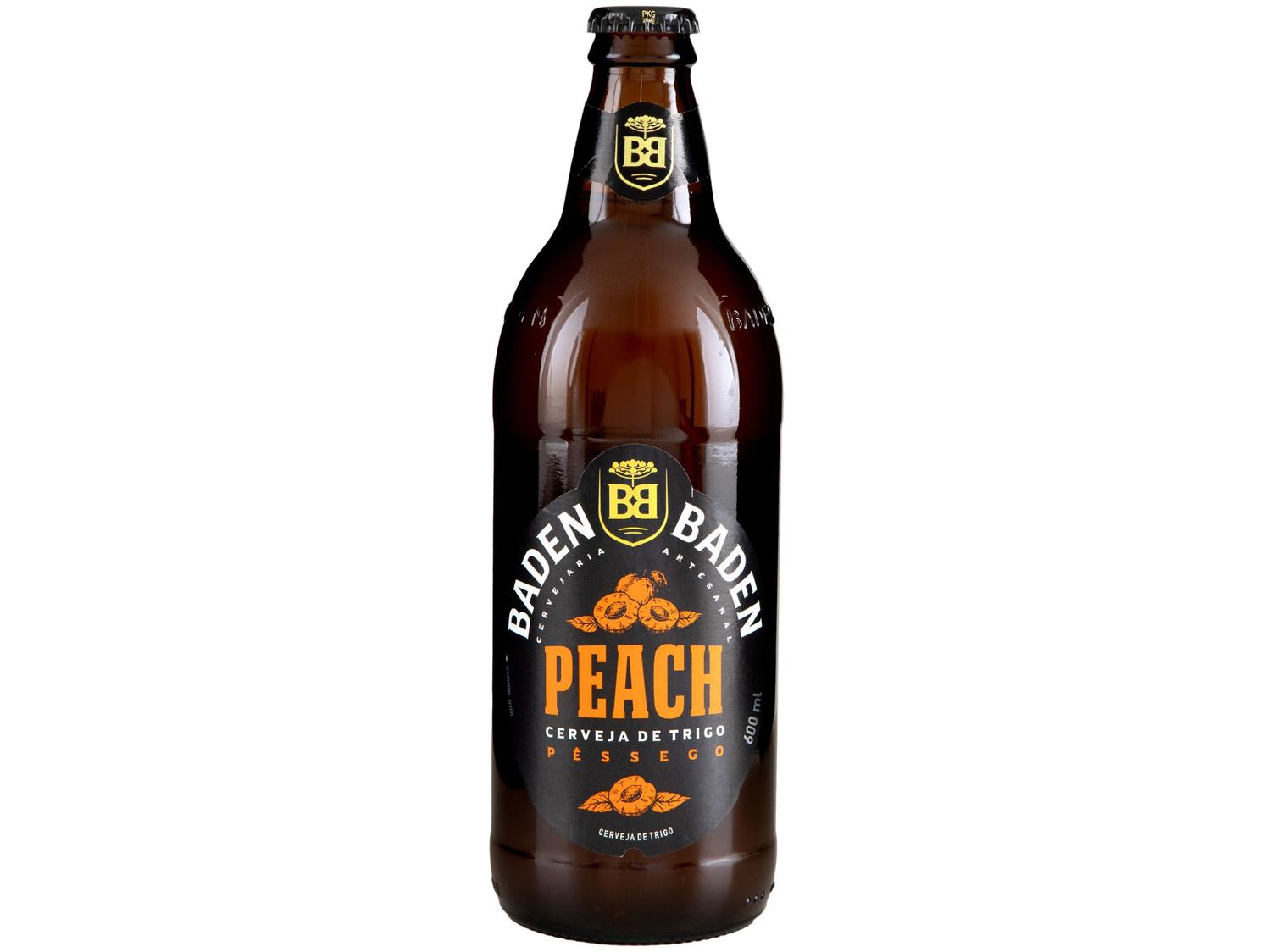 Cerveja Baden Baden Peach Golden Ale Garrafa 