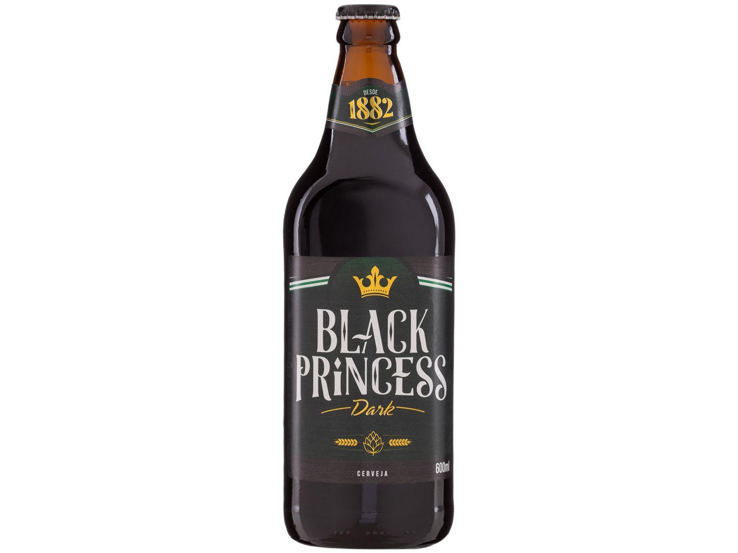 Cerveja Black Princess Dark American Lager 6 Unidades Garrafa 600ml