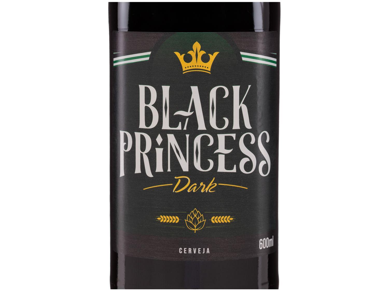 Cerveja Black Princess Dark American Lager 6 Unidades Garrafa 600ml