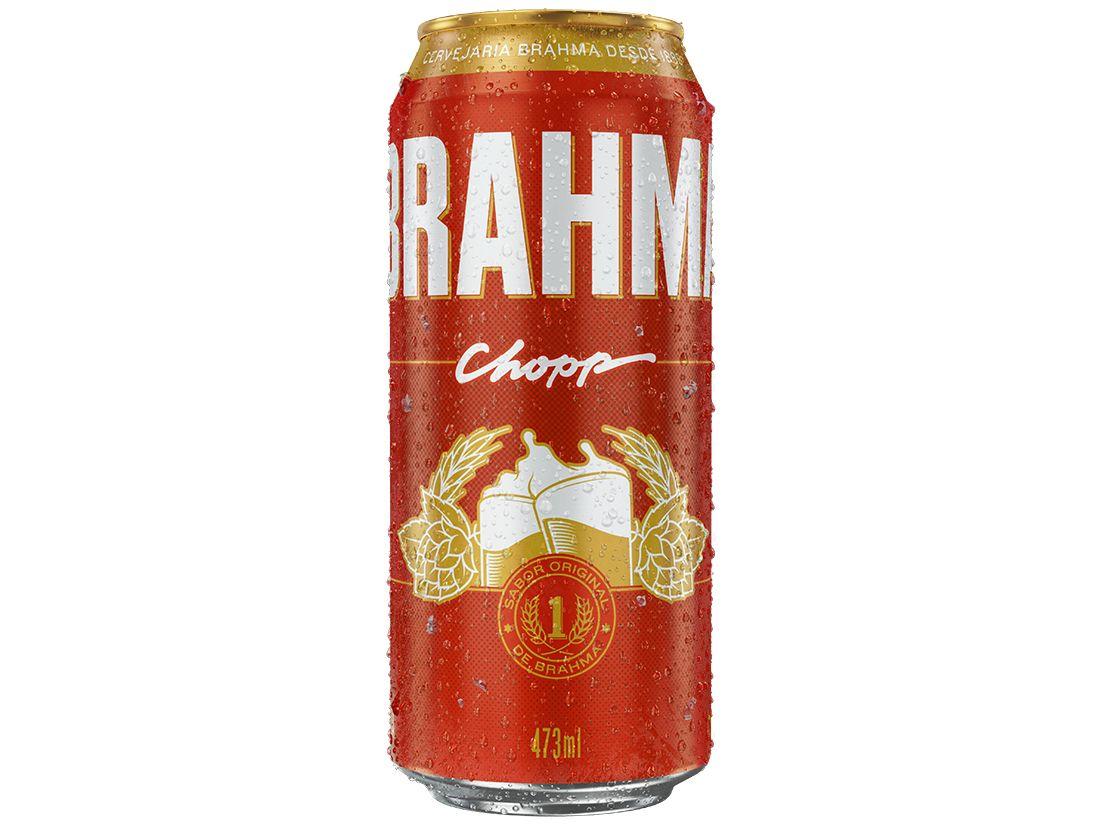 Cerveja Brahma Chopp 12 Unidades Lata 473ml