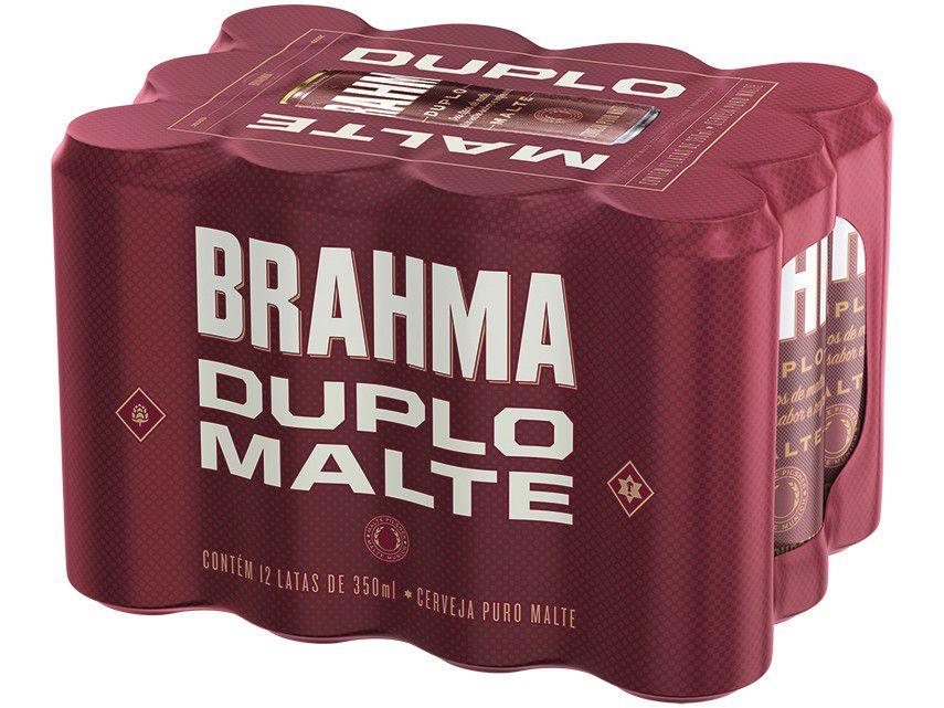 Cerveja Brahma Duplo Malte 350ml - 12 Unidades - Cerveja - Magazine Luiza