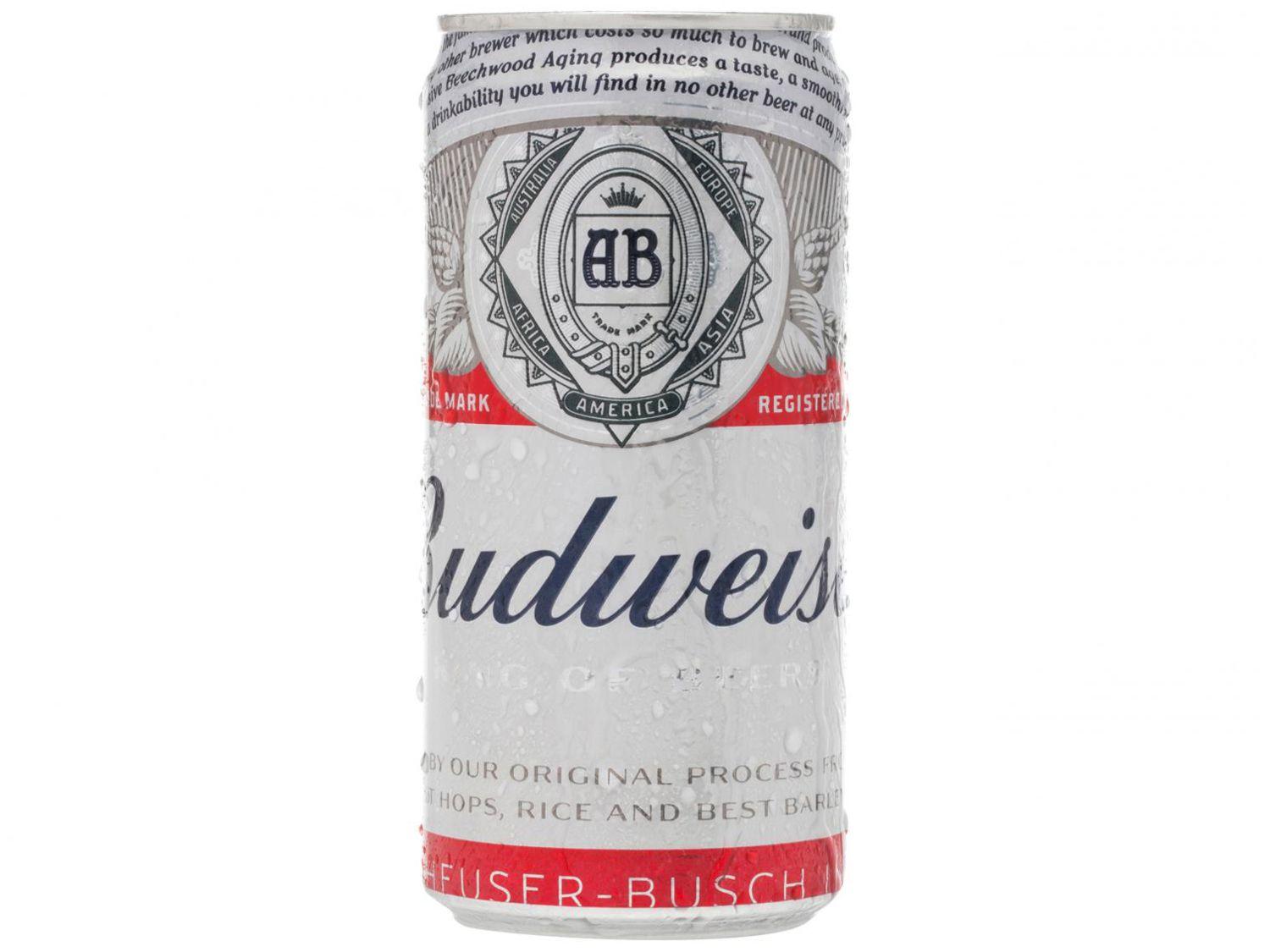 Cerveja Budweiser Kit American Standard Lager 8 Unidades 269ml com 1