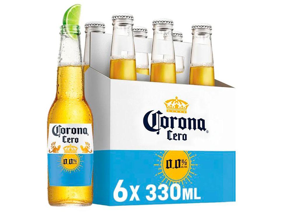 Cerveja Corona Sunbrew Cero sem Álcool 6 Unidades 330ml