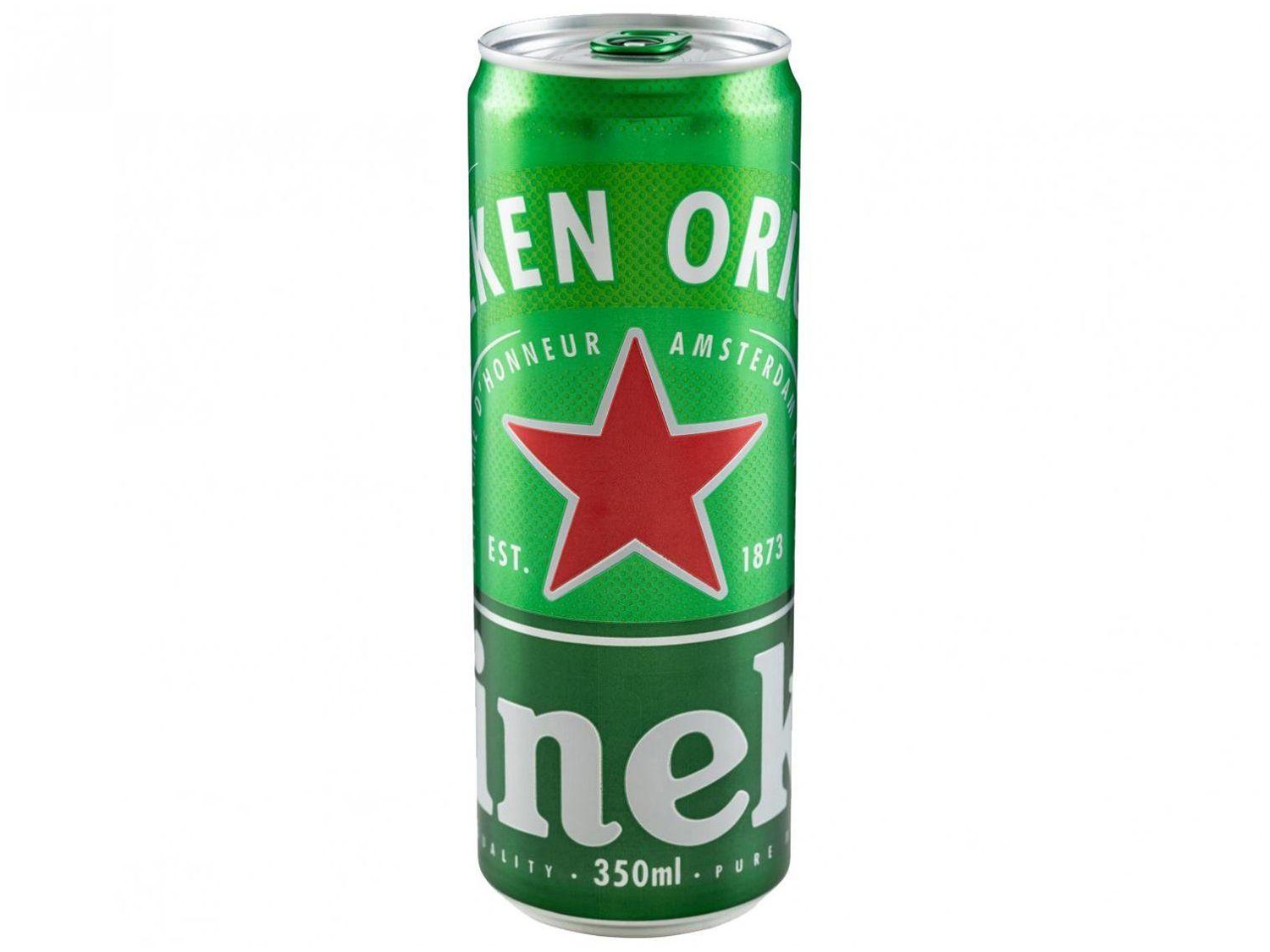 Cerveja Heineken Lata 350ml 12 Unidades