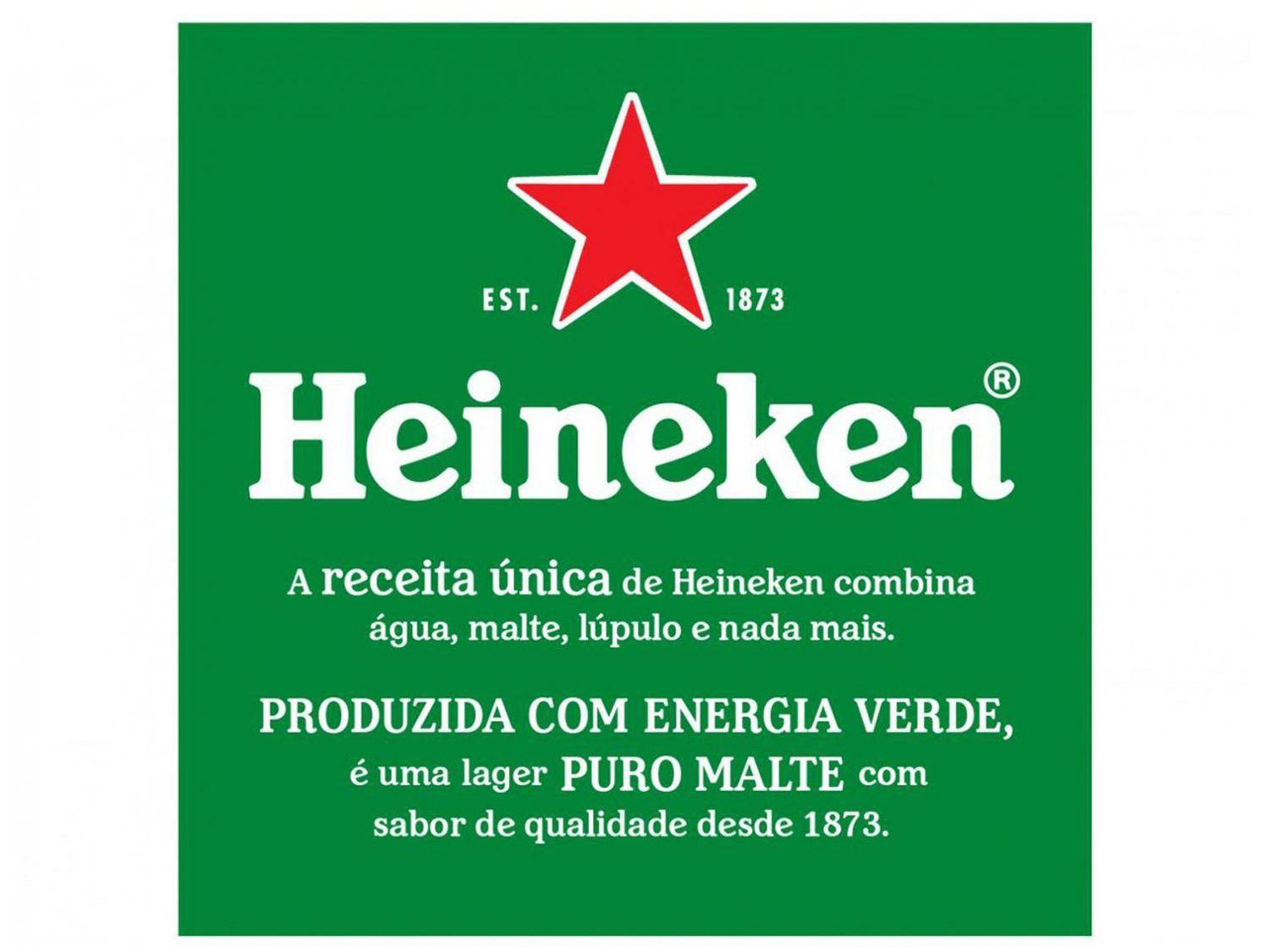 Cerveja Heineken Puro Malte Pilsen