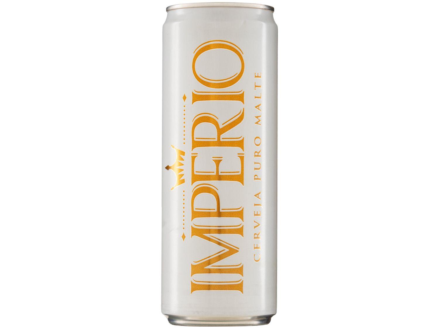 Cerveja Imperio Puro Malte Lata 350ml