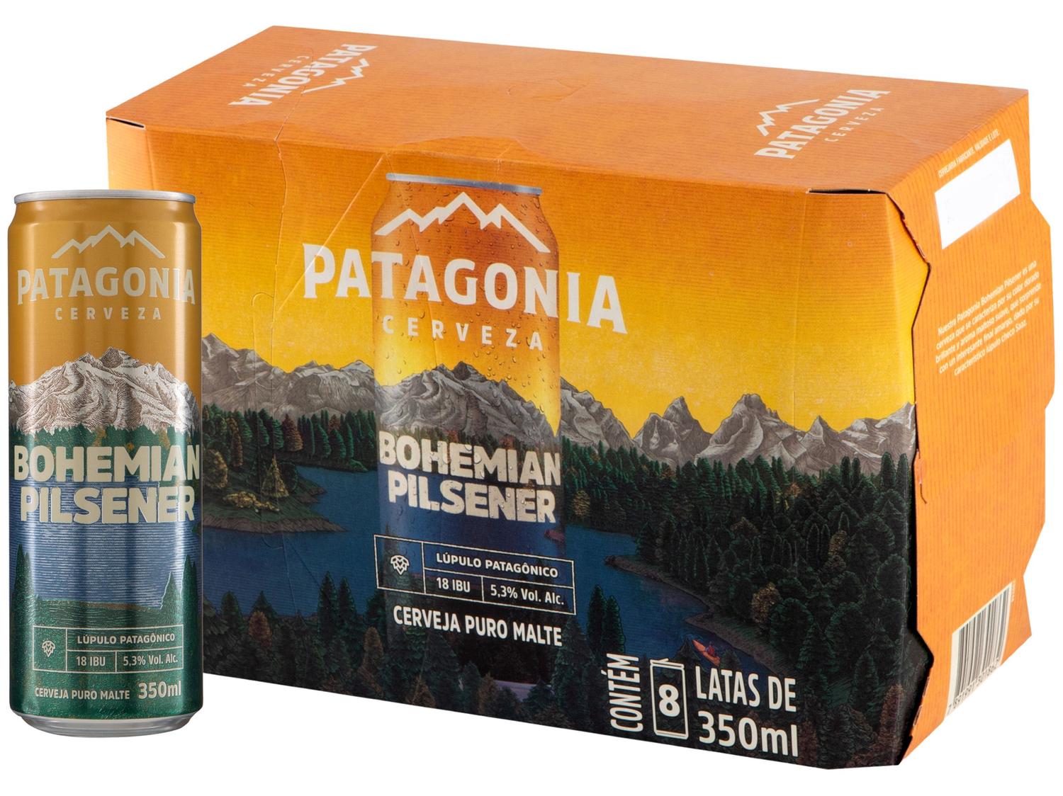 Cerveja Patagônia Bohemian Pilsener 8 Unidades