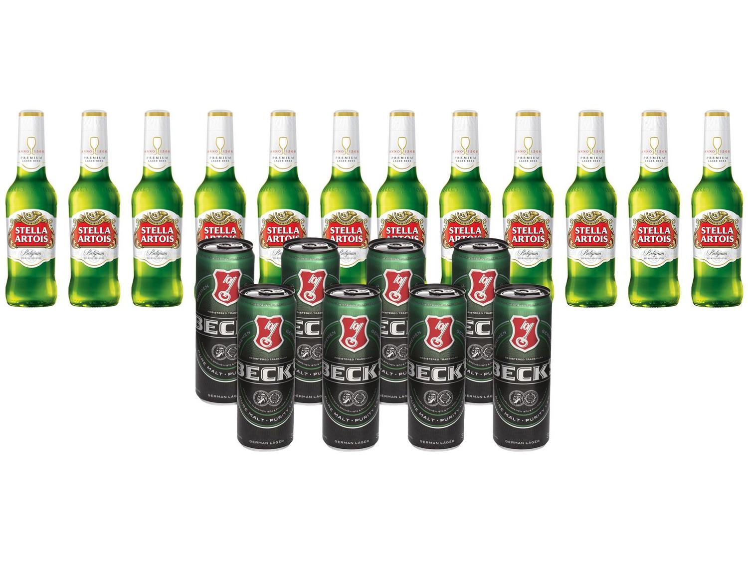 Cerveja Stella Artois Lager 12 Unidades Long Neck