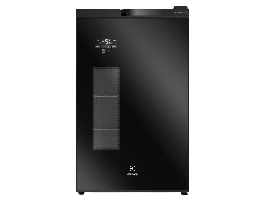 Cervejeira Electrolux Home Bar EB100 Vertical Preta 108,5L Frost Free