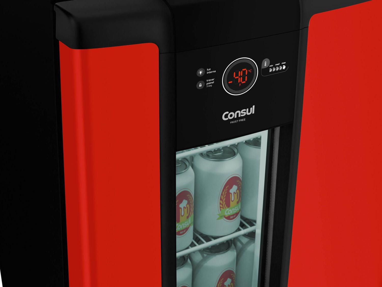 Cervejeira/Expositor/Freezer Vertical Consul Frost Free Mais CZD12AV