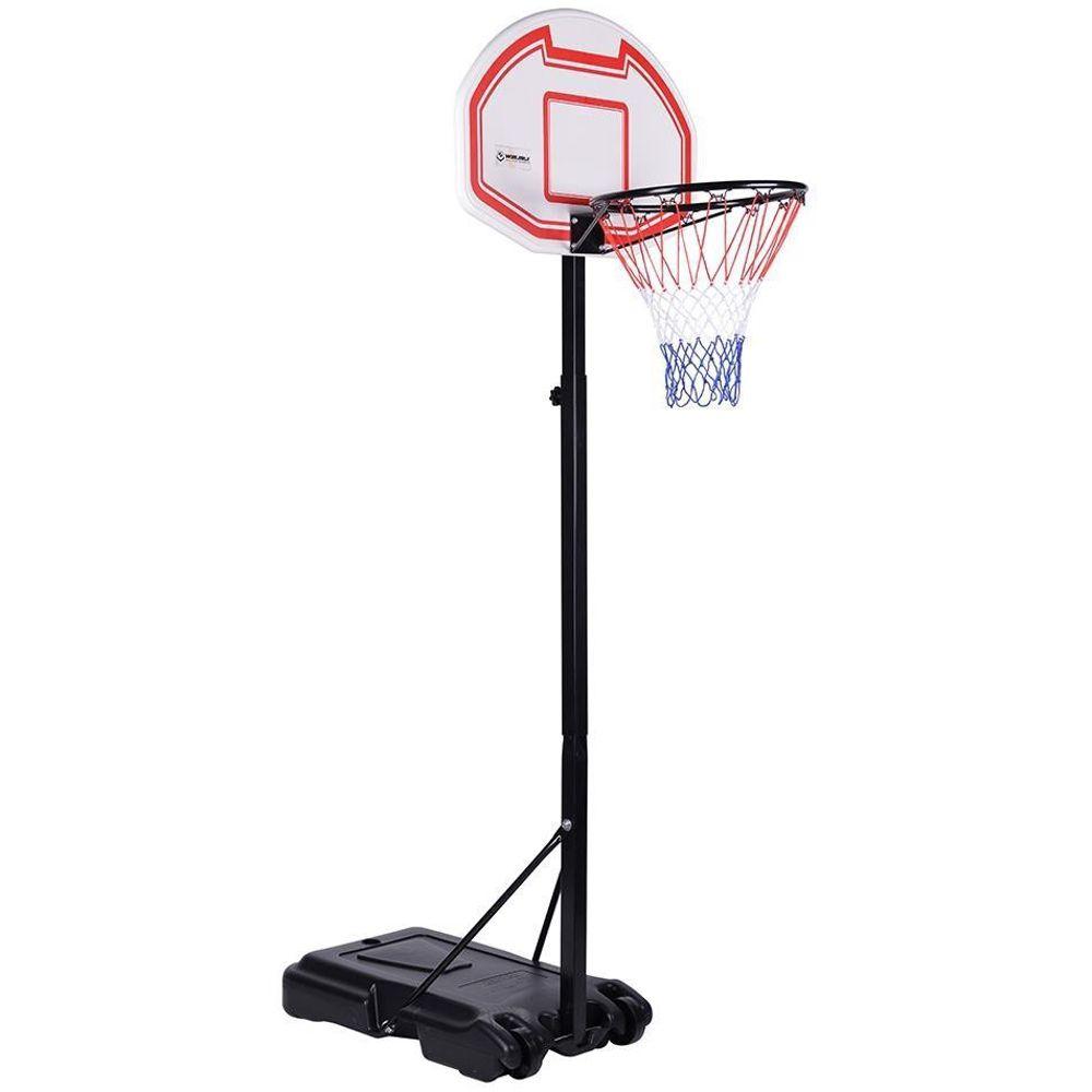 Cesta de Basquete Móvel Aço Pintura contra Ferrugem e Rede em Nylon WMY01895 Winmax