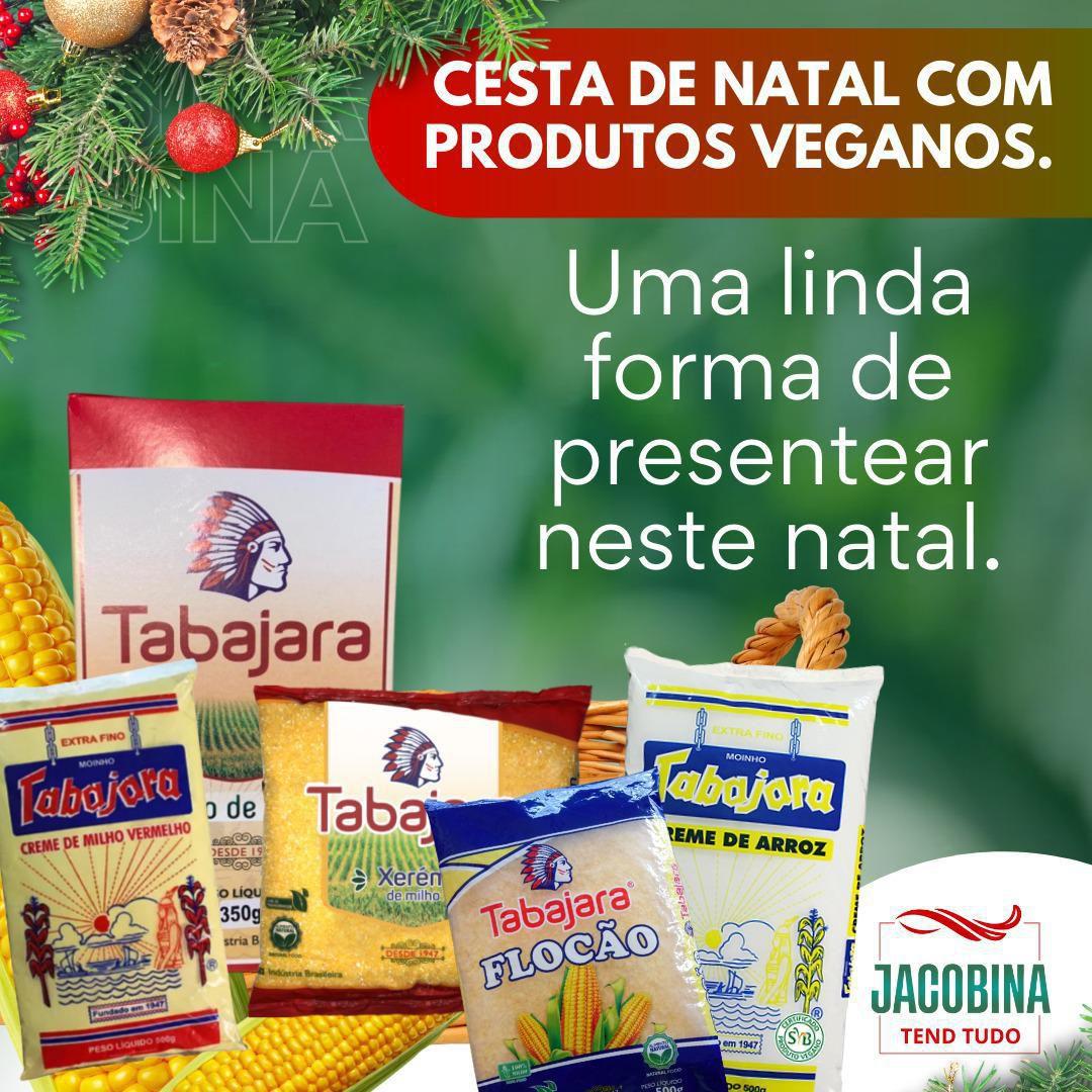 Cesta De Natal 10 Produtos Naturais Veganos - Tabajara - Salgadinhos e  Aperitivos - Magazine Luiza