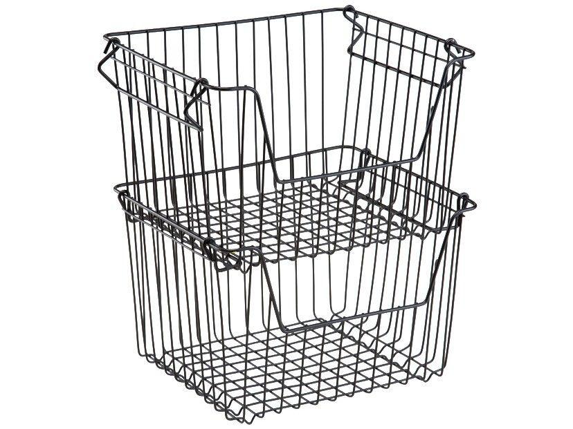 Cesto Organizador Retangular Arthi Black