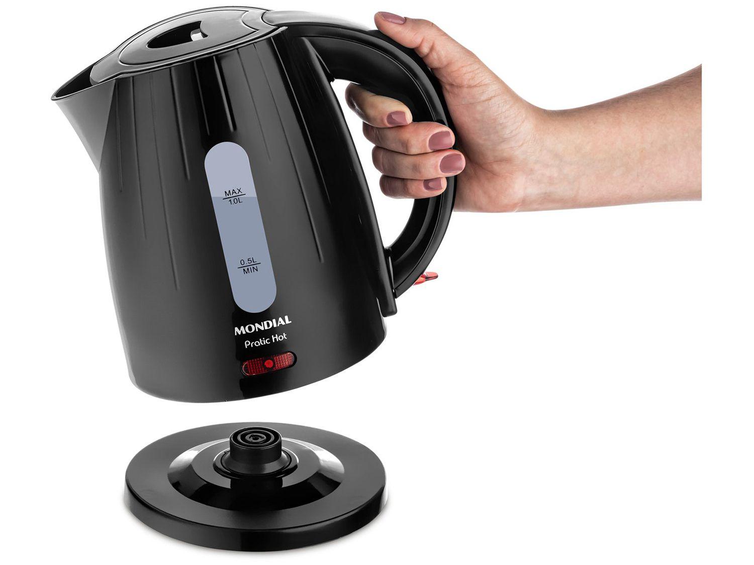Chaleira Elétrica Mondial Pratic Hot CE-07 Preta