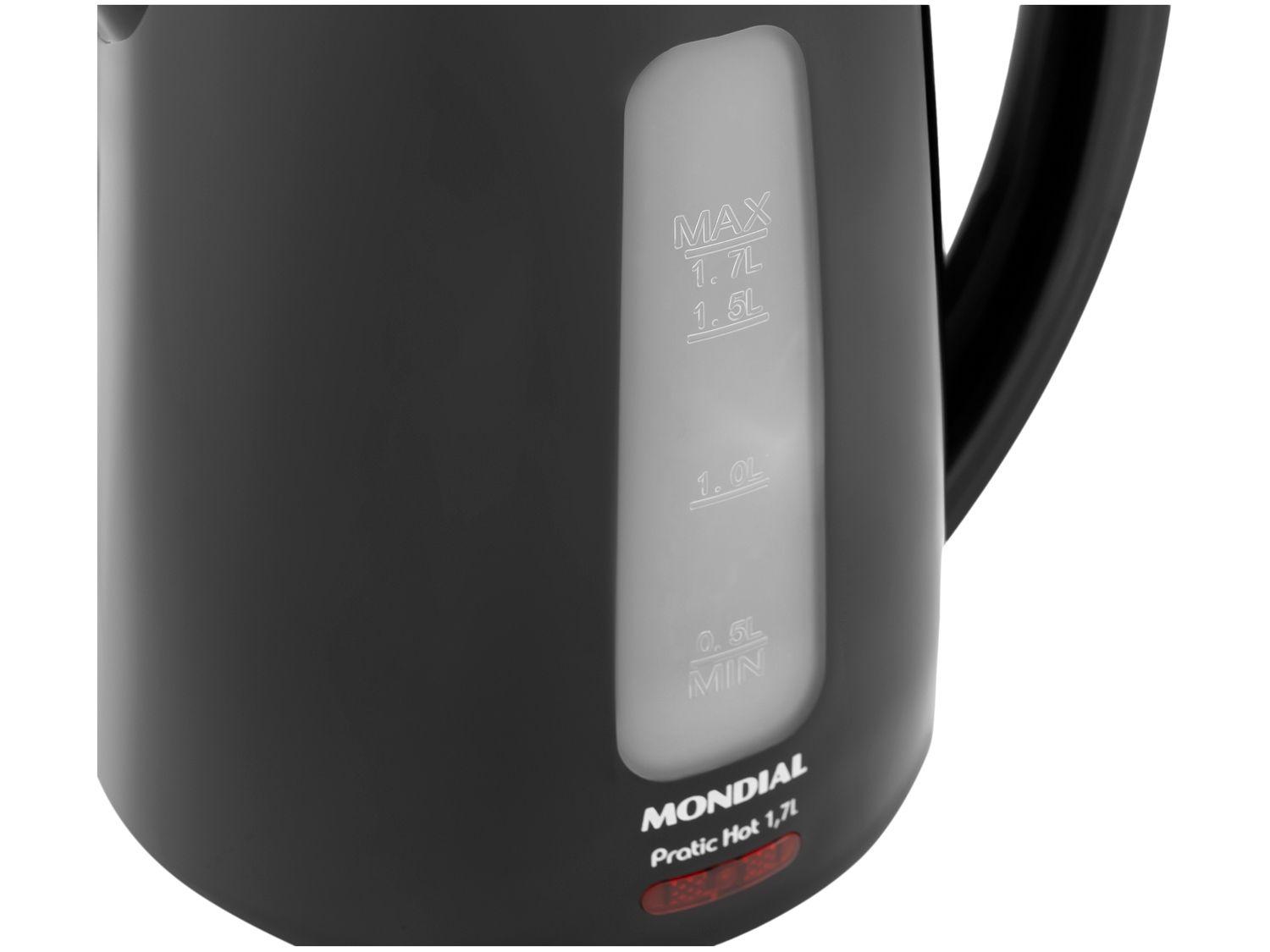 Chaleira Elétrica Mondial Pratic Hot CE-17 Preta 1,7L
