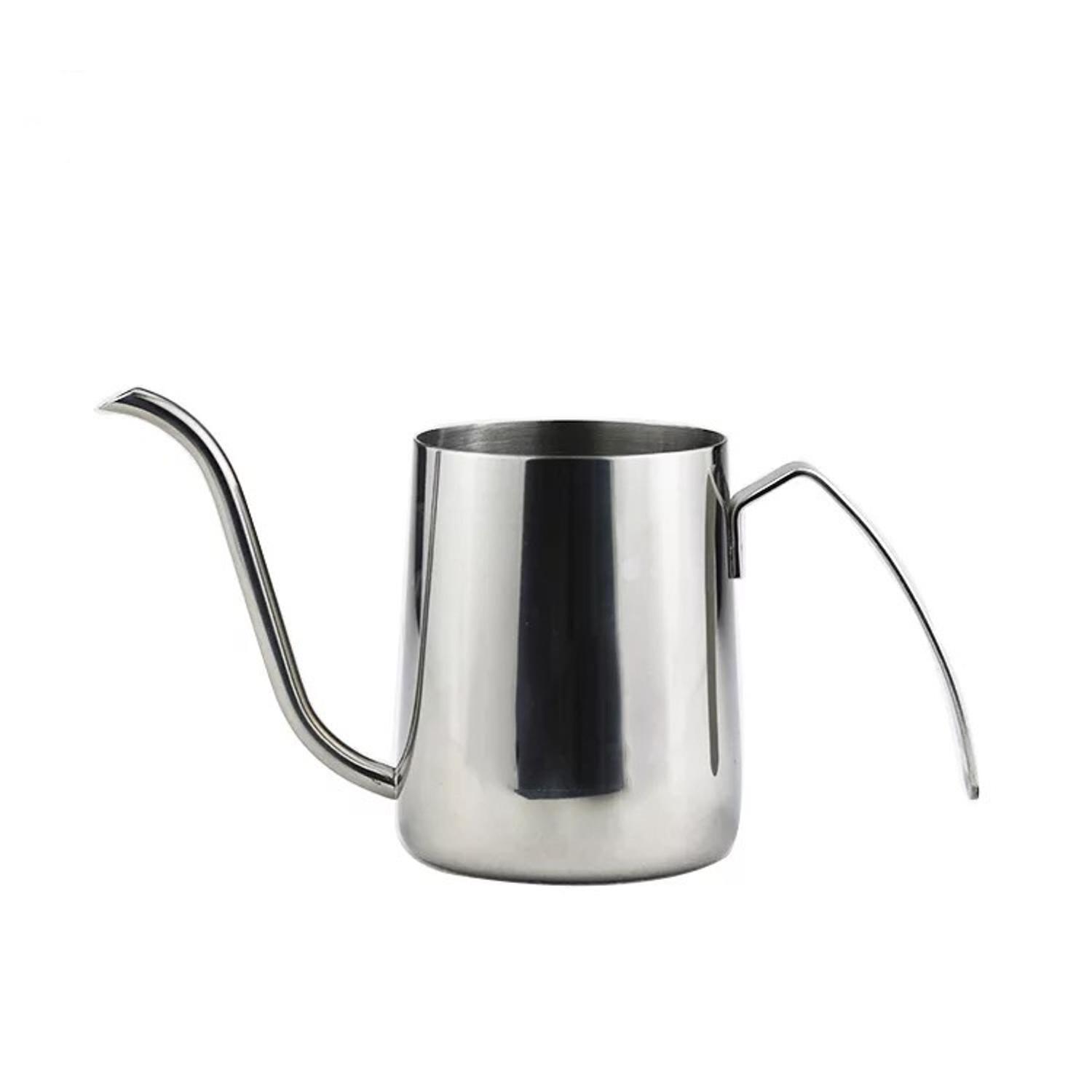Chaleira Inox Escovado.0.35l Bico Fino Chá Café Prata - raleo ...