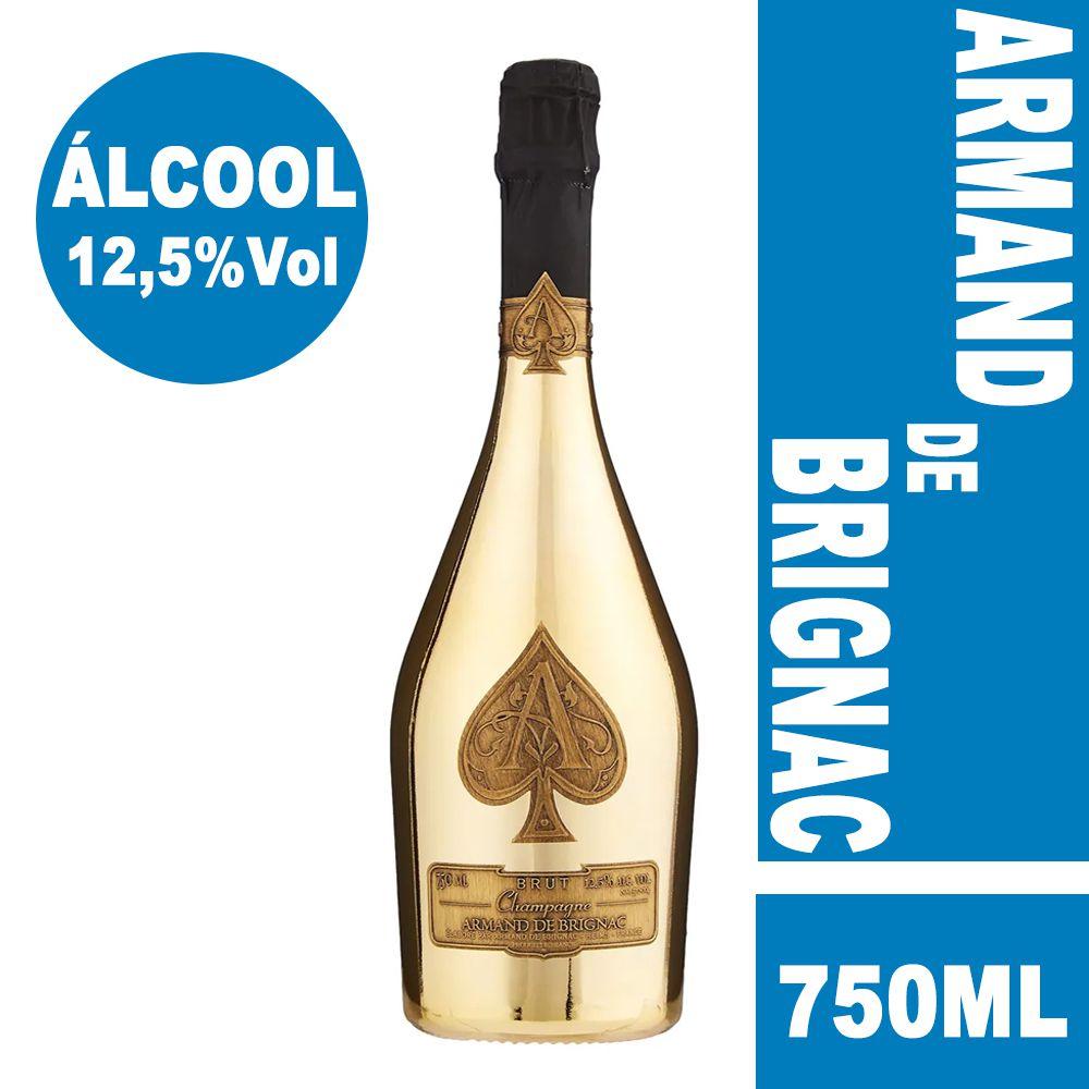 Champagne armand brignac brut gold 750ml - MOET HENNESSY