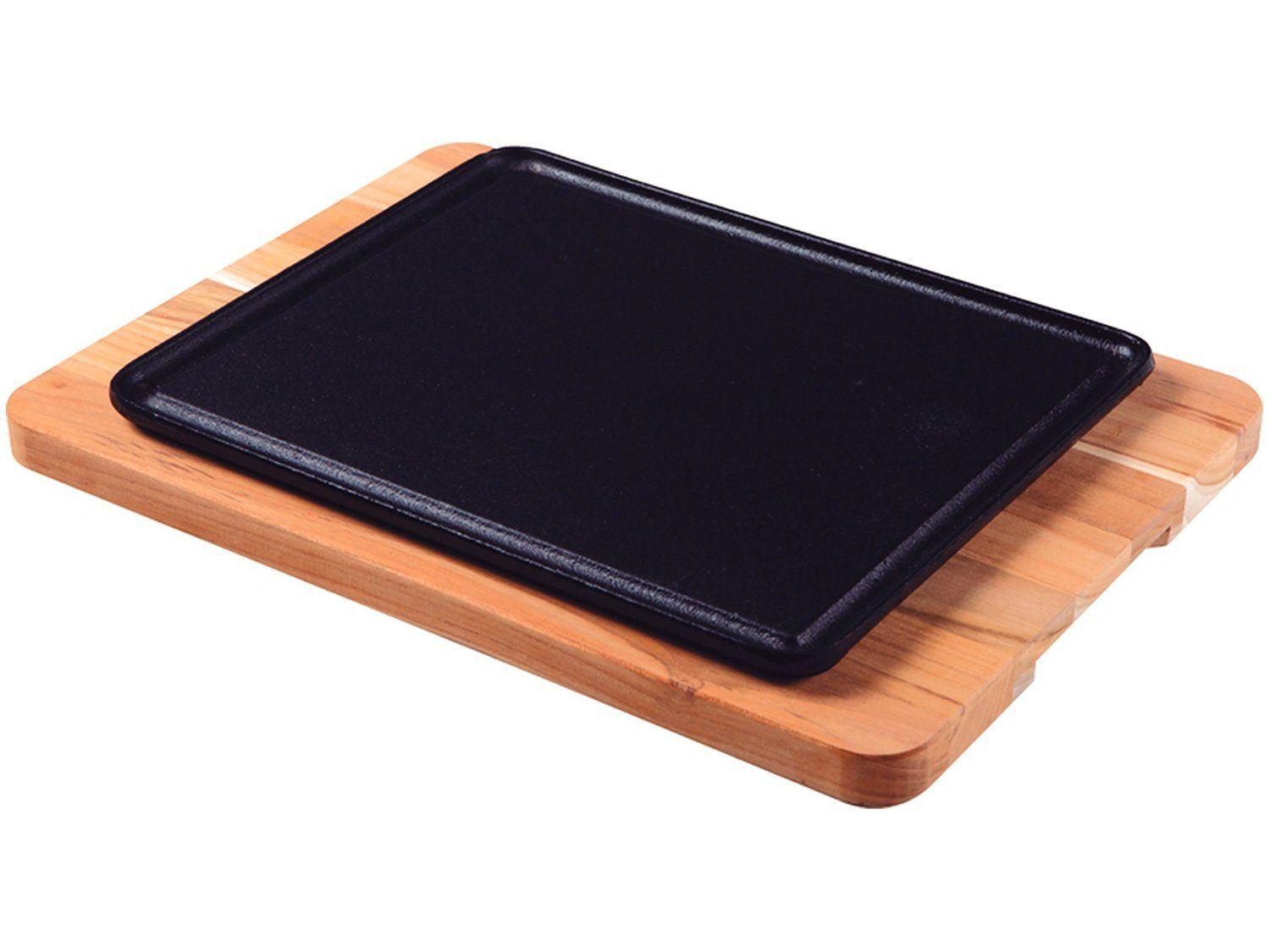 Preto e Madeira - 35x25cm