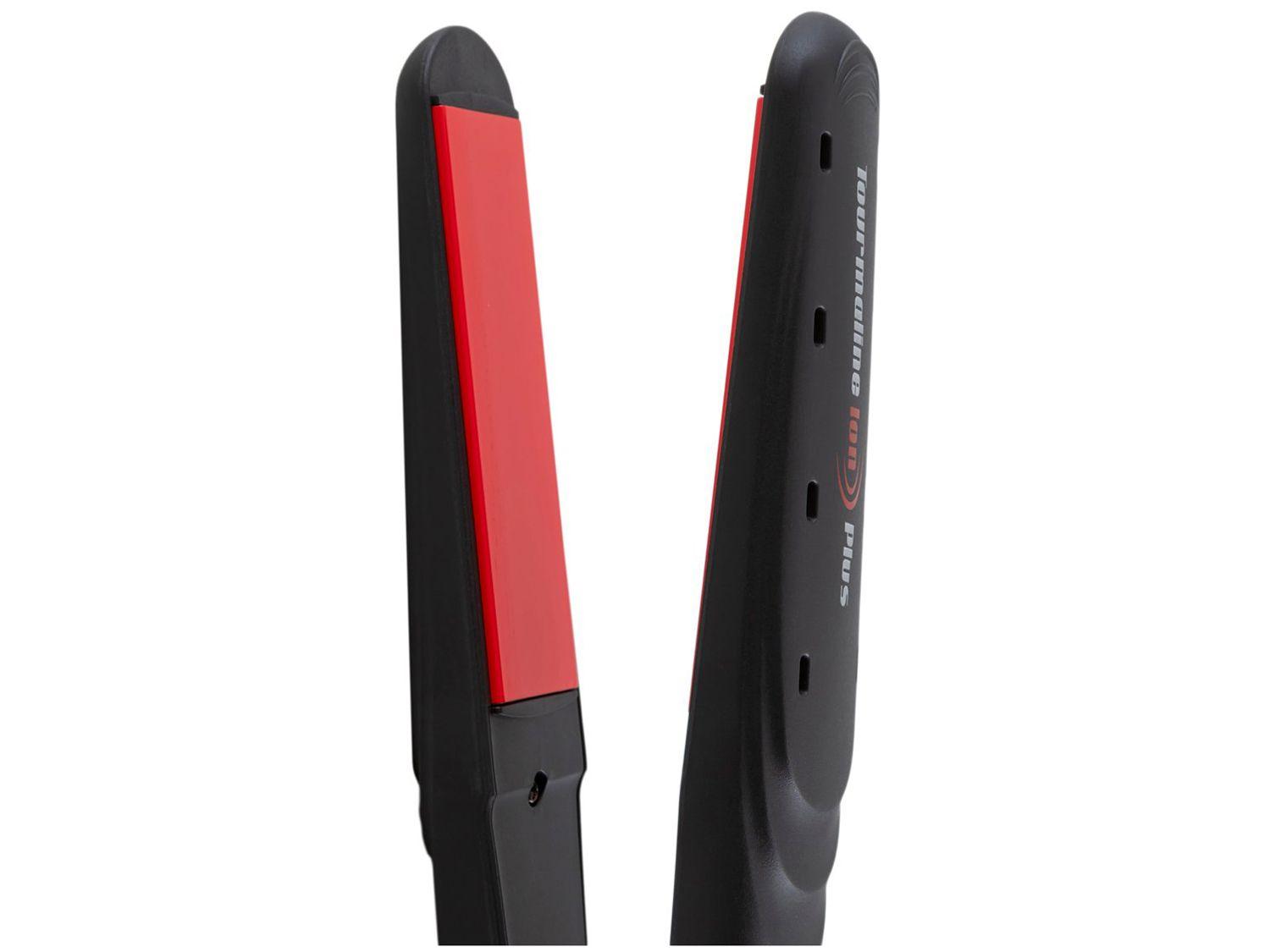 Chapinha/Prancha de Cabelo Mondial Tourmaline Ion Plus P-11 Cerâmica 200ºC