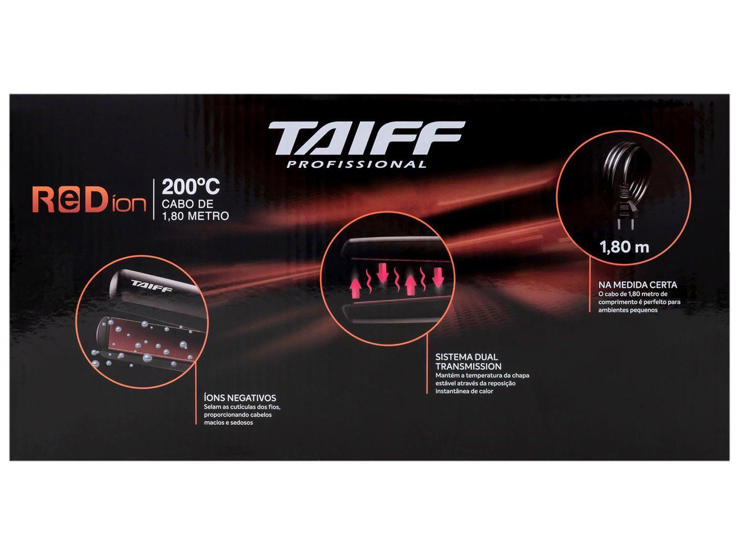 Chapinha/Prancha Taiff 200ºC Red Íon