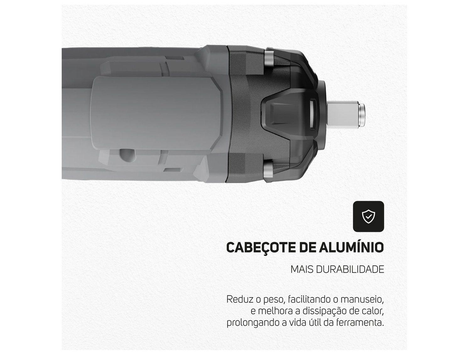 Chave de Impacto a Bateria Wap 6,5mm 350Nm 2000mAh K21 CH01 7