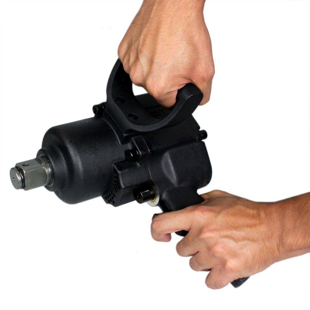 Imagem de Chave Parafusadeira de Impacto Pneumática com Eixo de 1 Pol.