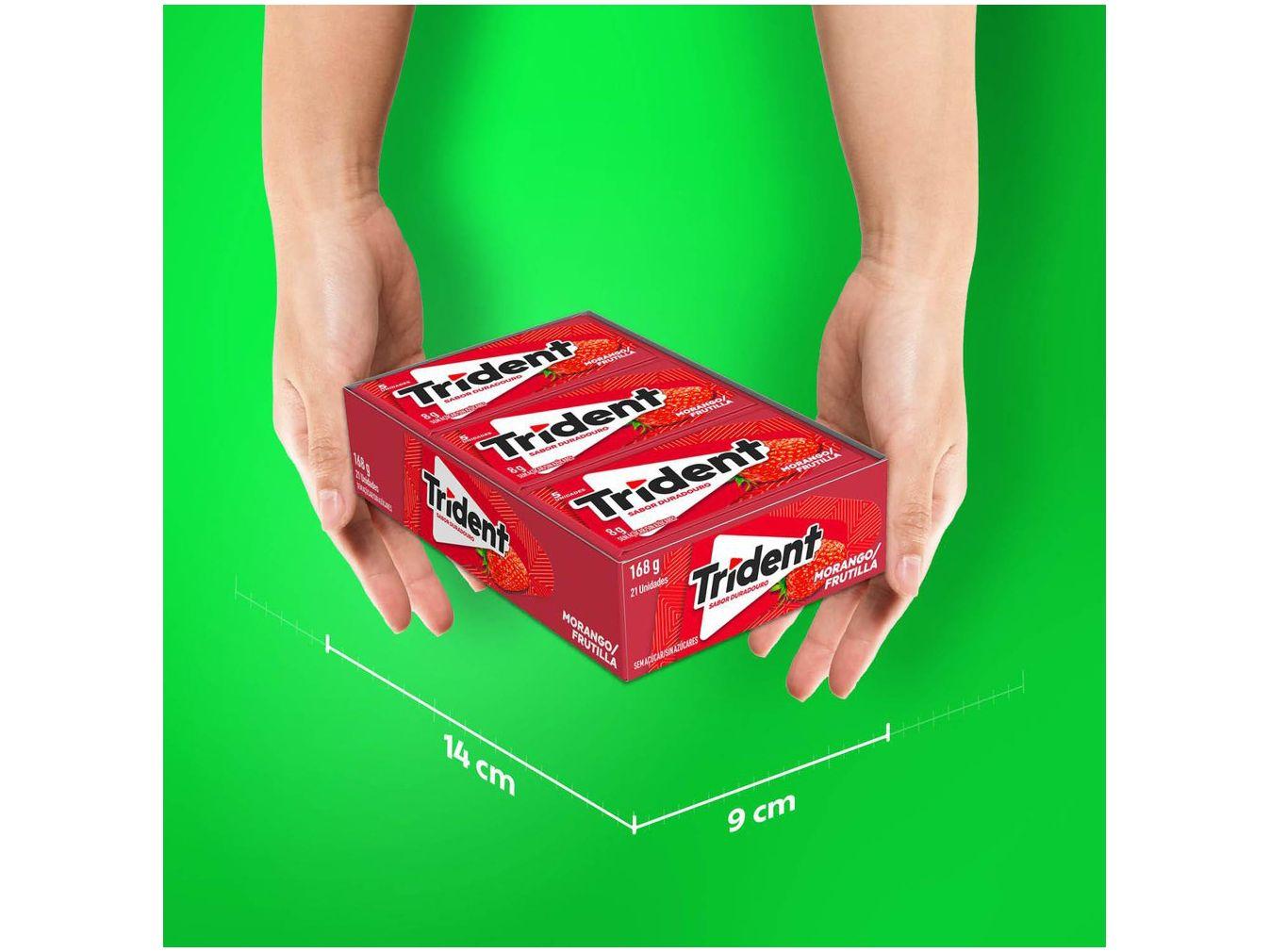 Chiclete Trident 5s Morango