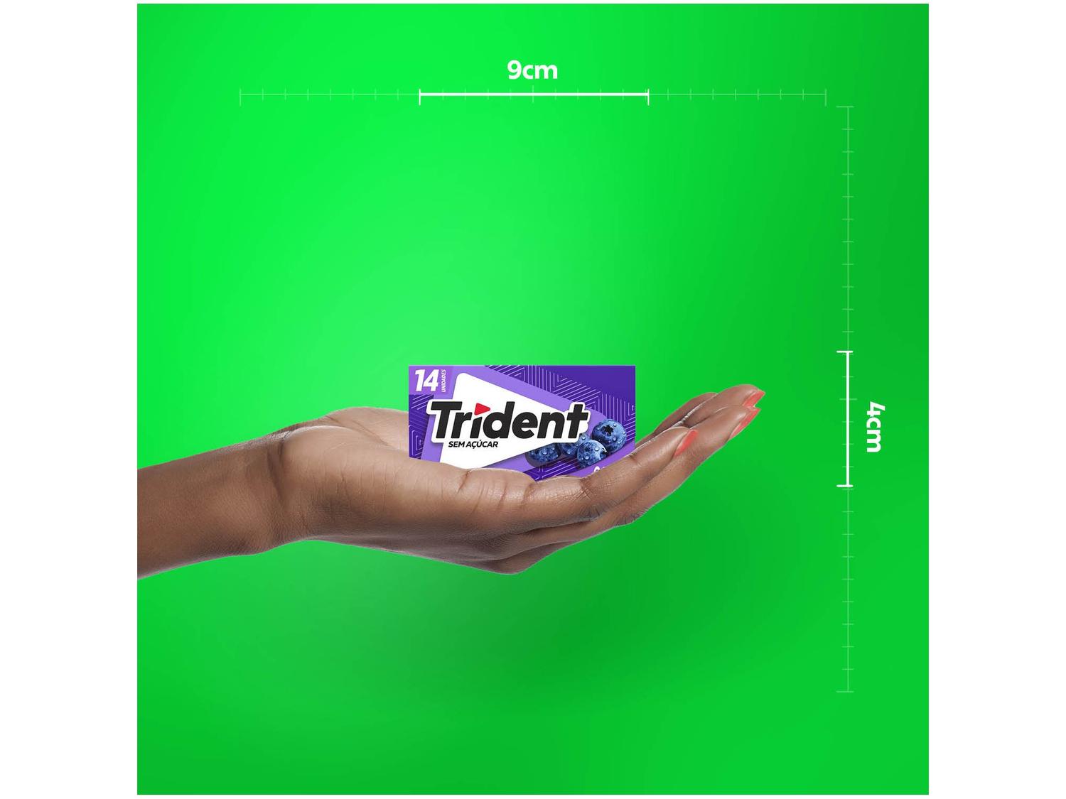 Chiclete Trident Blueberry 25,2g