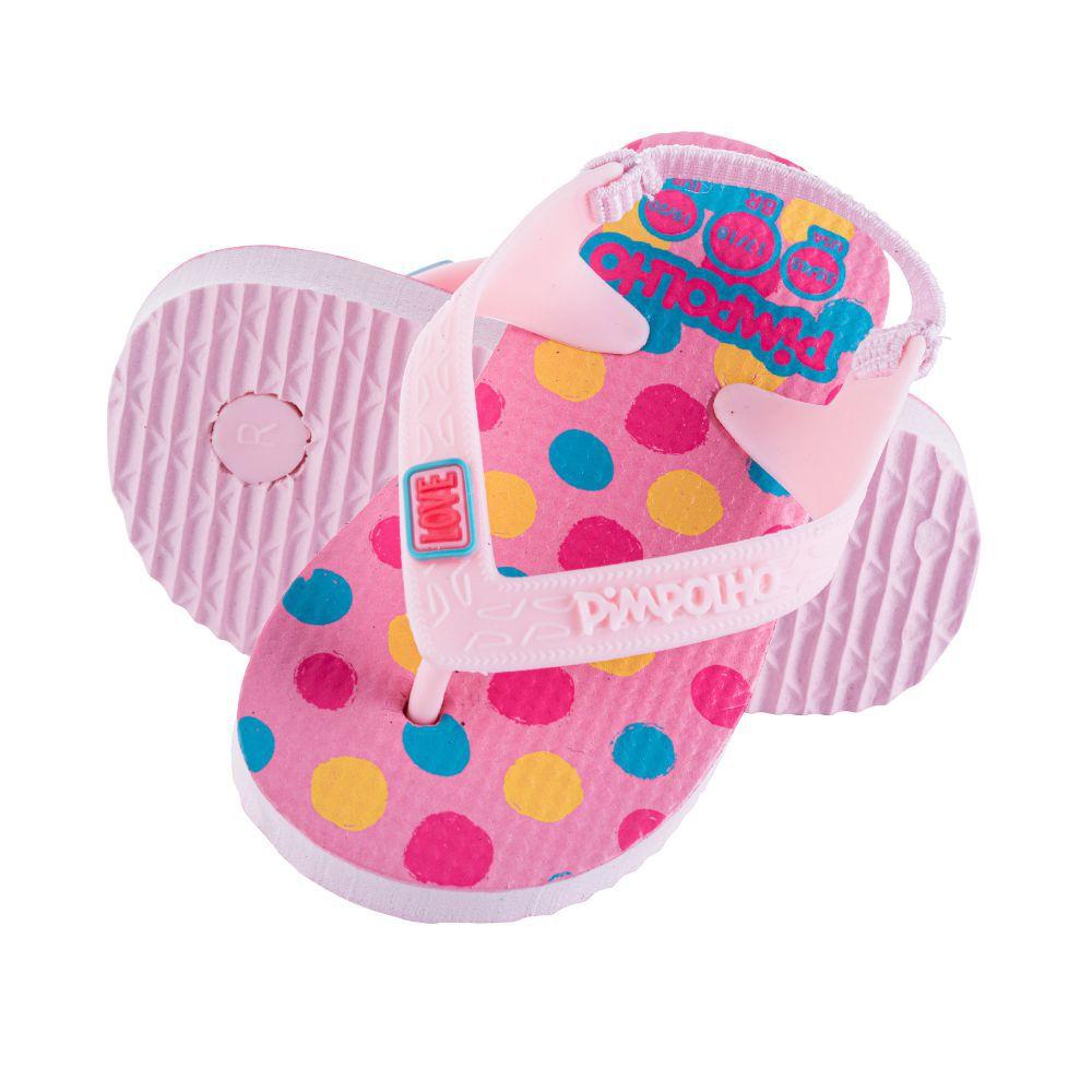 Chinelo Bebê Infantil com Elástico Pimpolho Menina 17 ao 23 - Chinelo para  Bebês - Magazine Luiza