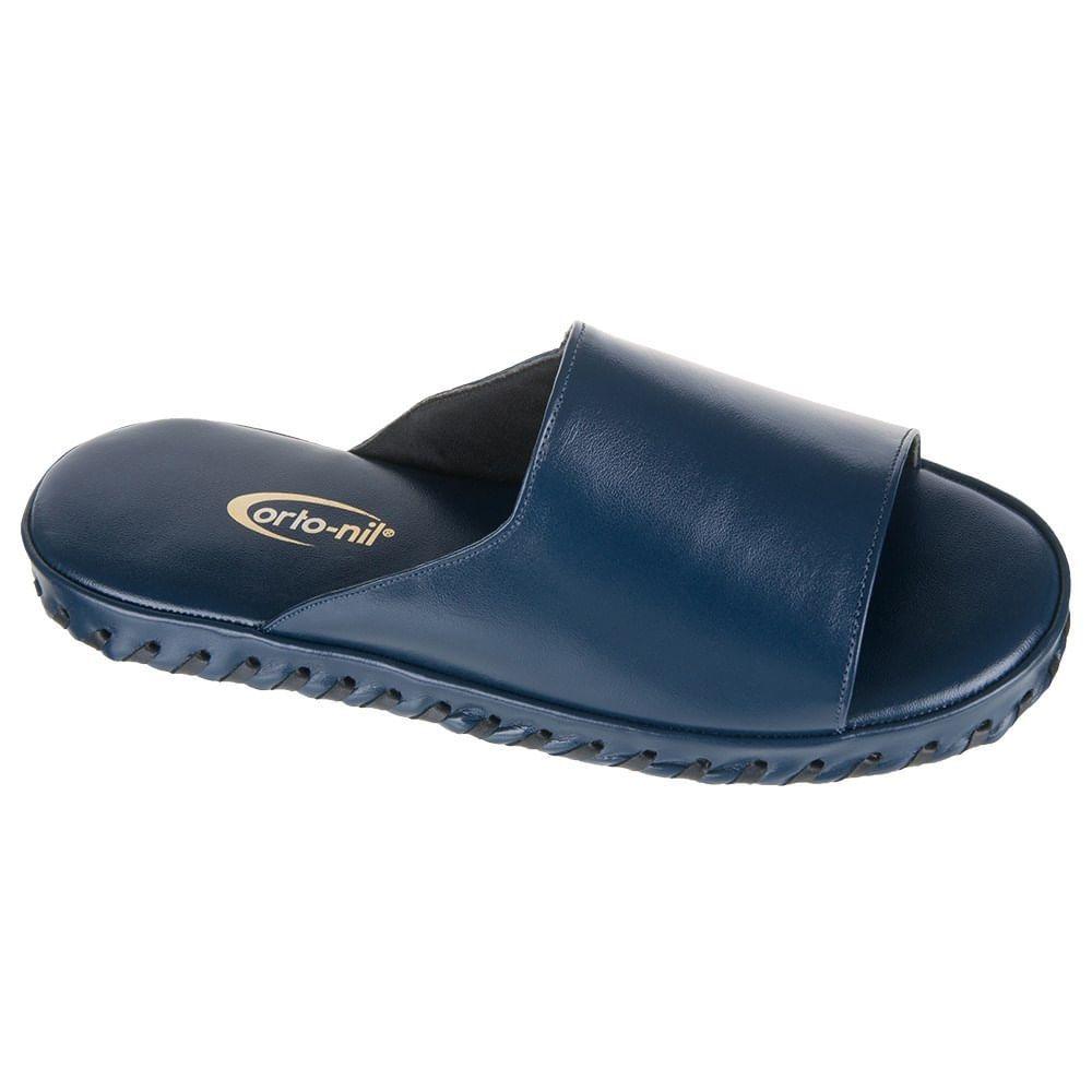 Chinelo de Quarto Masculino em Couro Sleeper 53 Azul - Chinelo Masculino -  Magazine Luiza