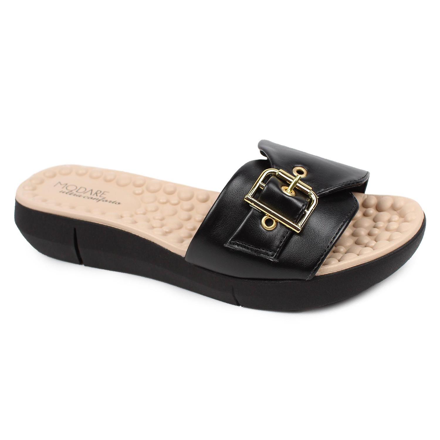 chinelo feminino modare