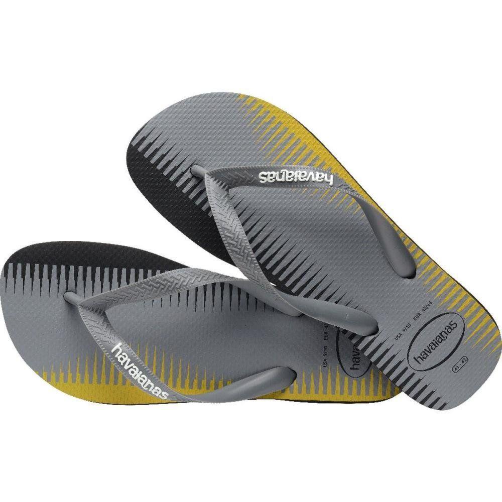 Chinelo Havaianas Masculino TREND 41/2 PRETO/CINZA ACO